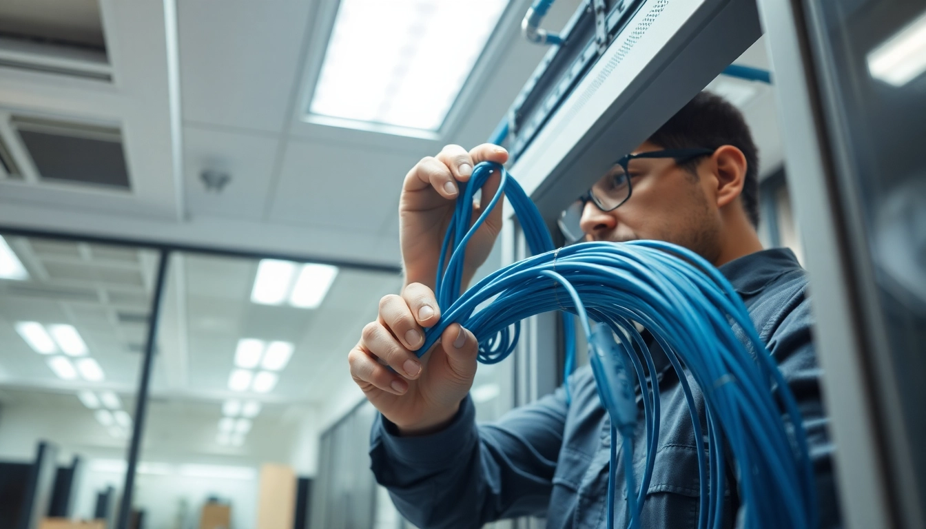 Expert Data Cable Installation Service for Your Business Network Needs