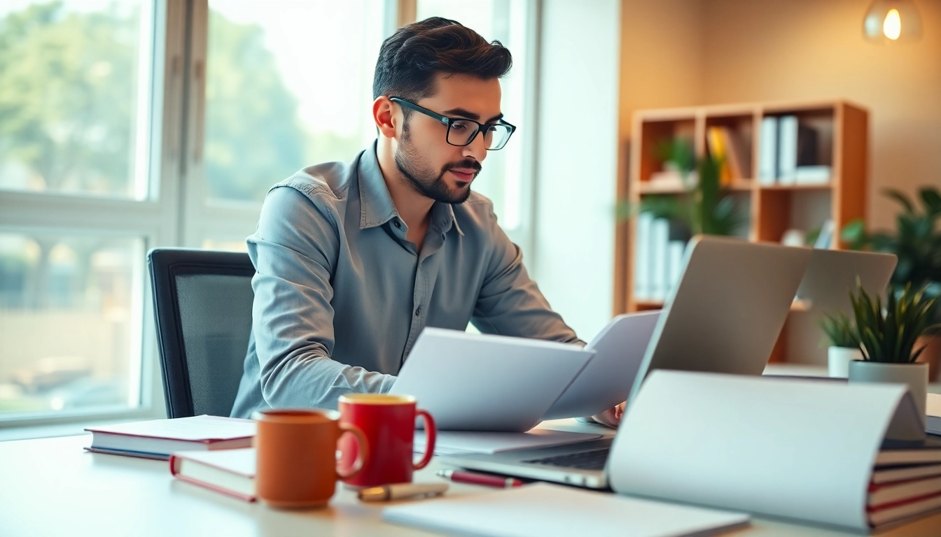 Acquiring ACRP certification through focused study in a professional workspace with motivating elements.