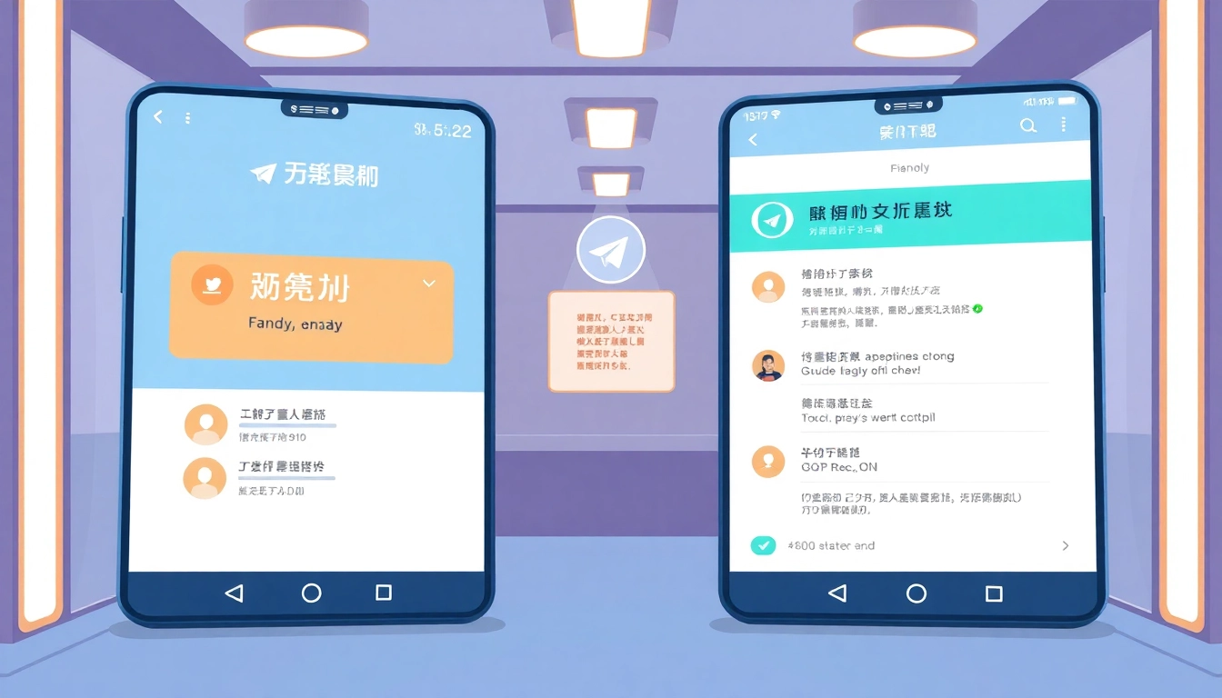 Explore the interface of telegram电脑版中文 with vibrant chat features and user-friendly design.