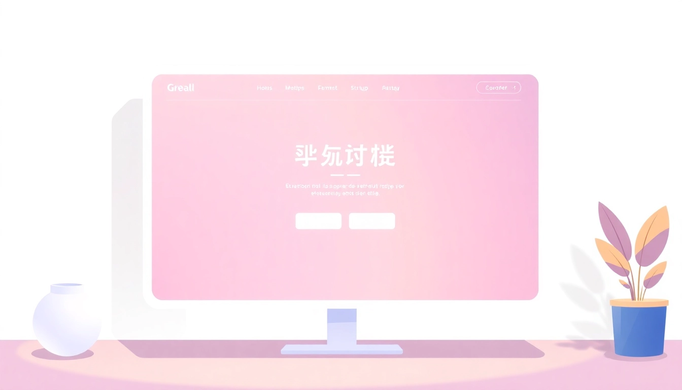 Engaging display of 美洽官网 showcasing its user-friendly interface and modern design elements.