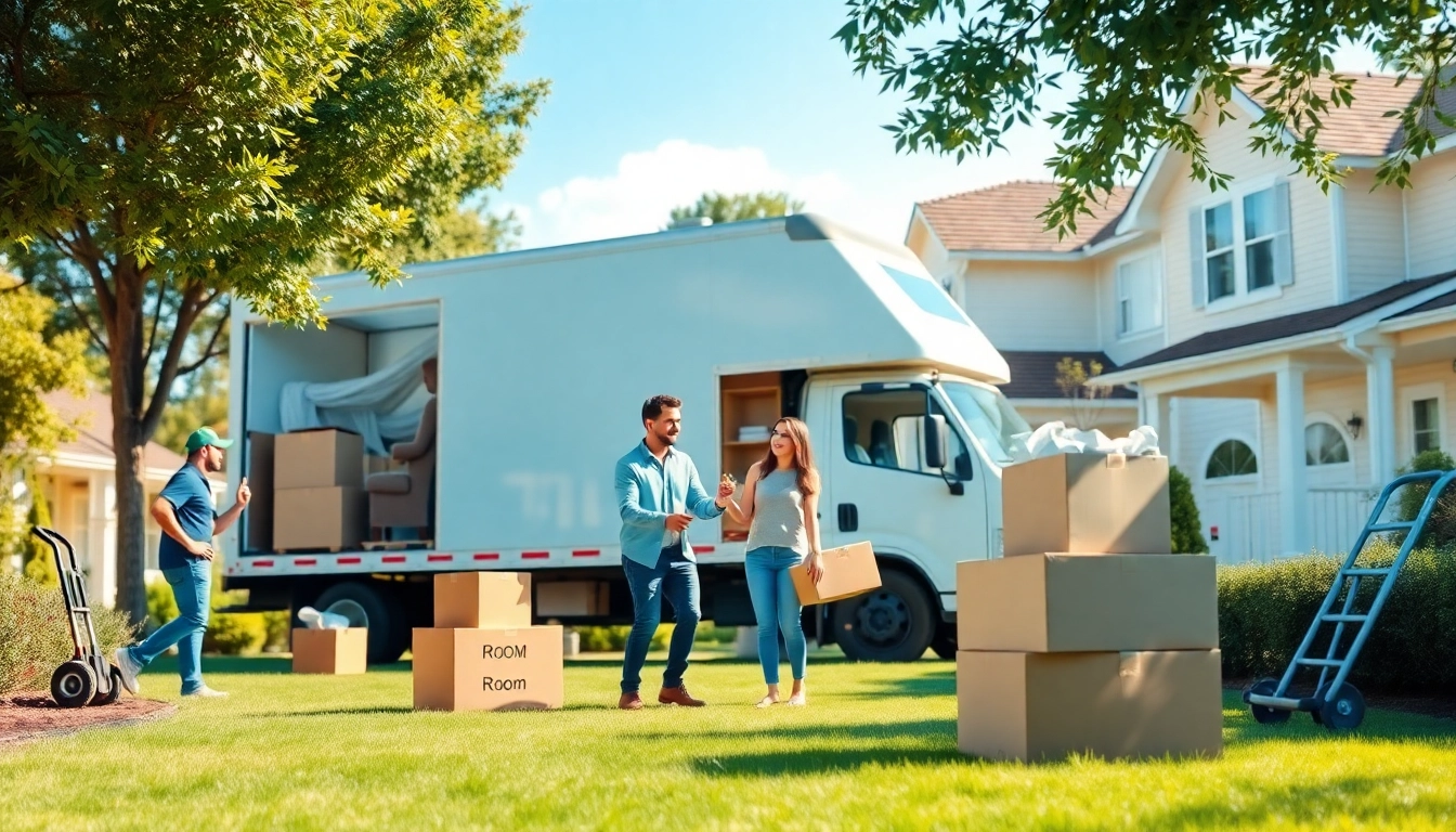 Affordable and efficient cheap movers assisting a family in a suburban neighborhood.