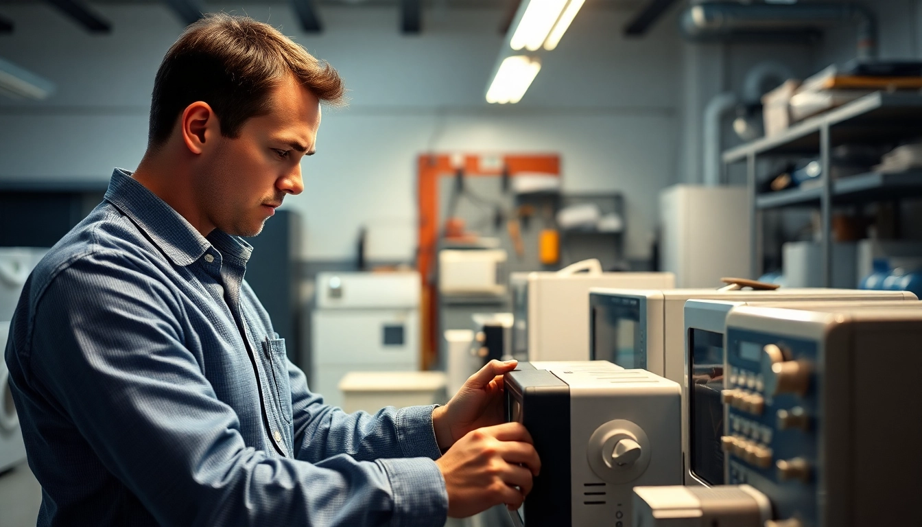 Performing PAT testing Lichfield on appliances in a professional electrical testing environment.