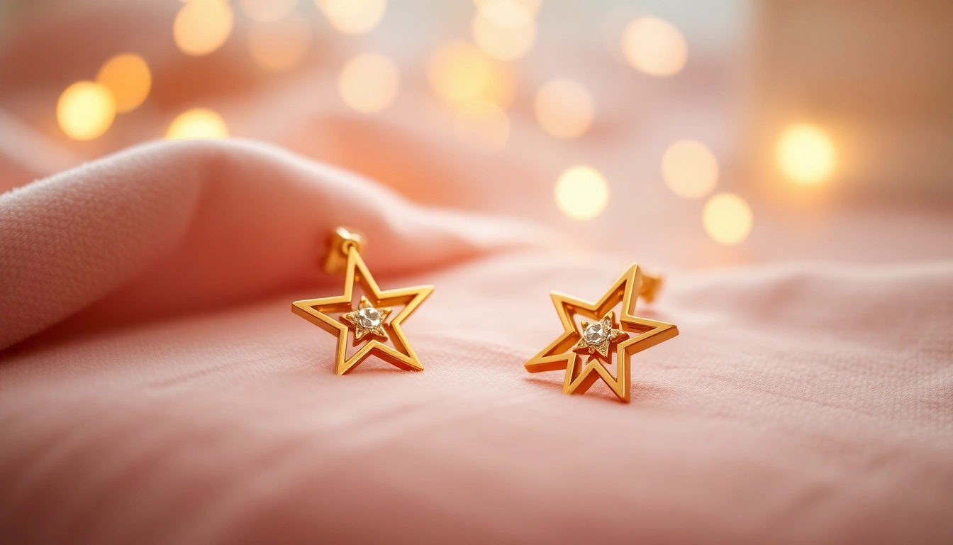 Stunning Earrings Gold Stars: The Perfect Accessory for Every Occasion