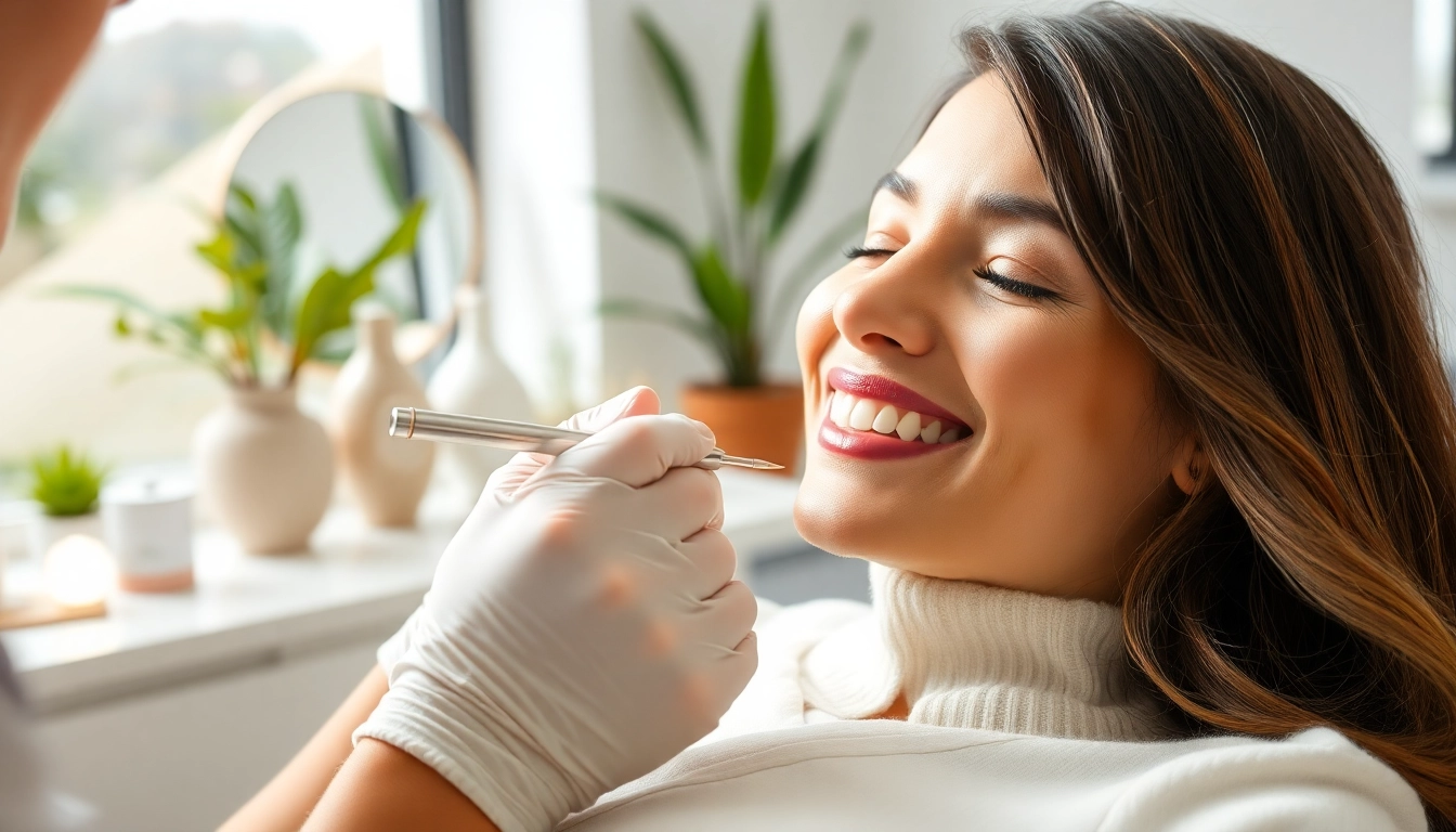 Witness a skilled botox lip flip procedure enhancing natural beauty with confidence.