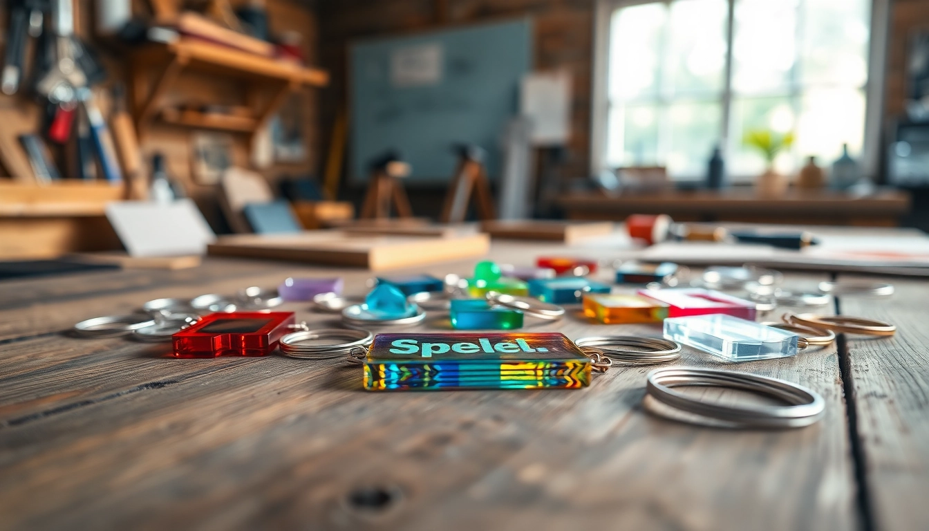 Crafting Unique Custom Acrylic Keychains for Every Occasion