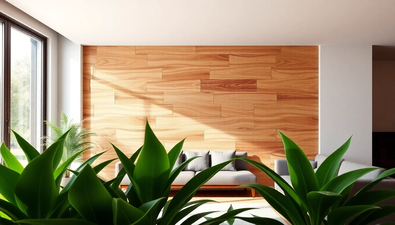 Enhance your space with 3d wood wall panels showcasing rich textures and warm tones in a modern interior setting.