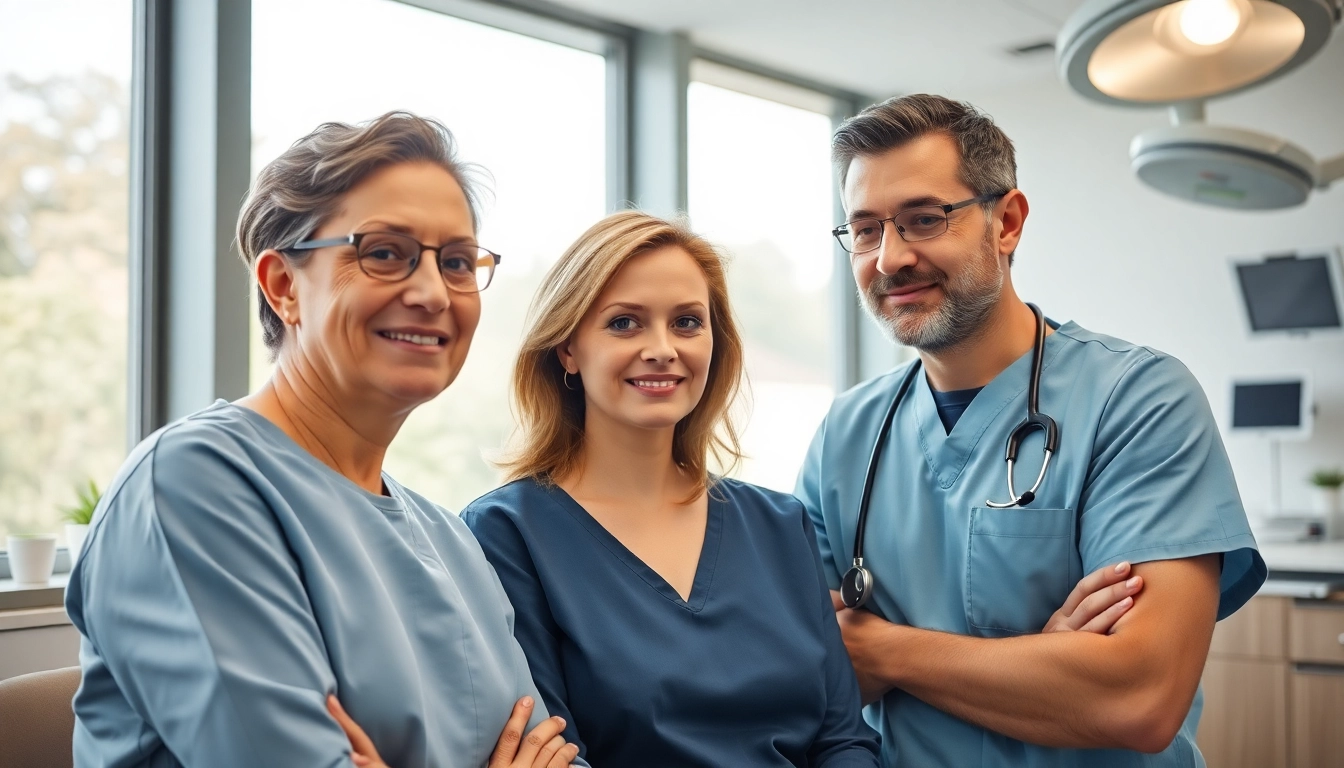 Bauchdeckenstraffung Braunschweig - An experienced surgeon consulting with a patient in a modern clinic.